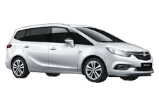 Vauxhall Zafira 5 plus 2 for hire in North London