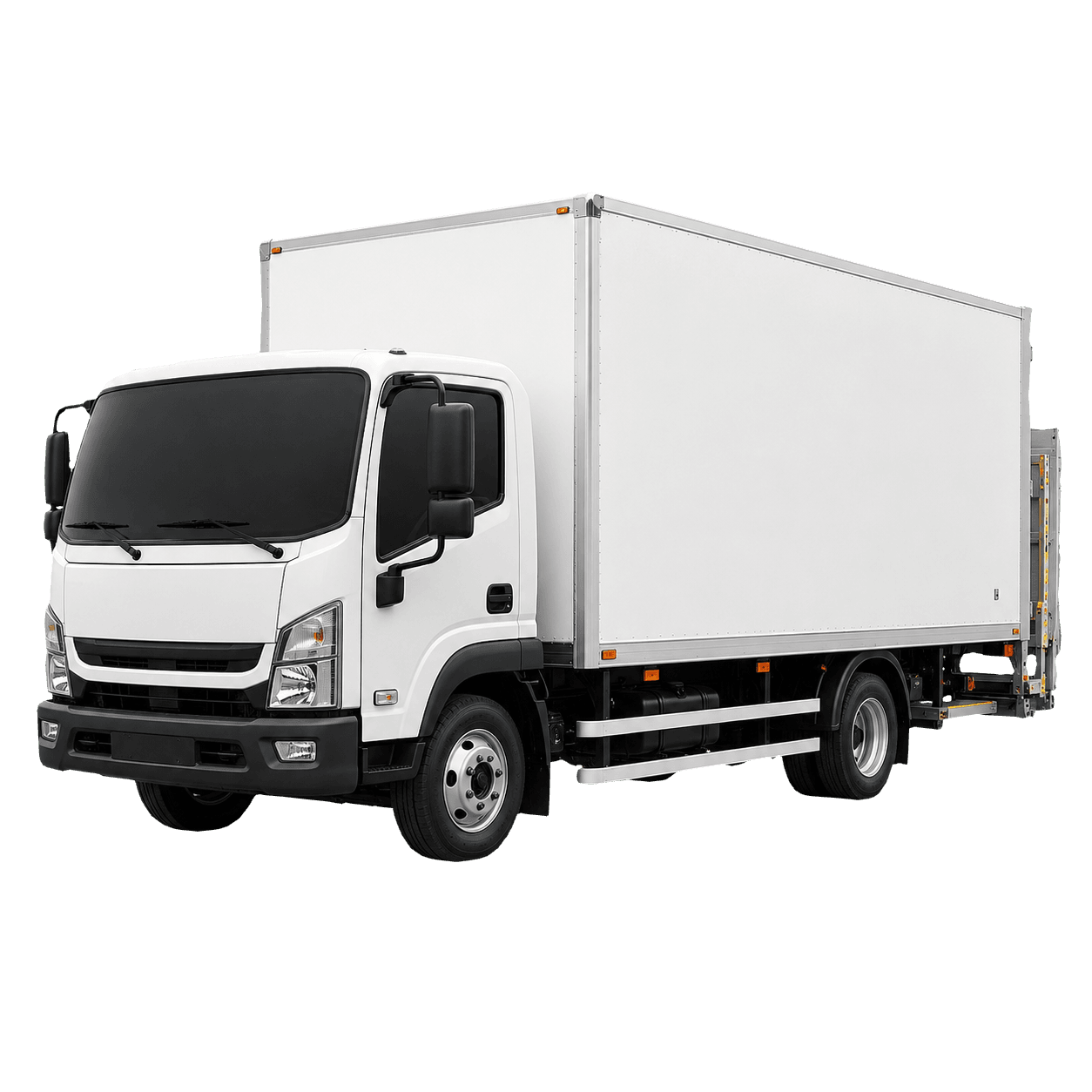 7.5 tonne box truck with tail lift