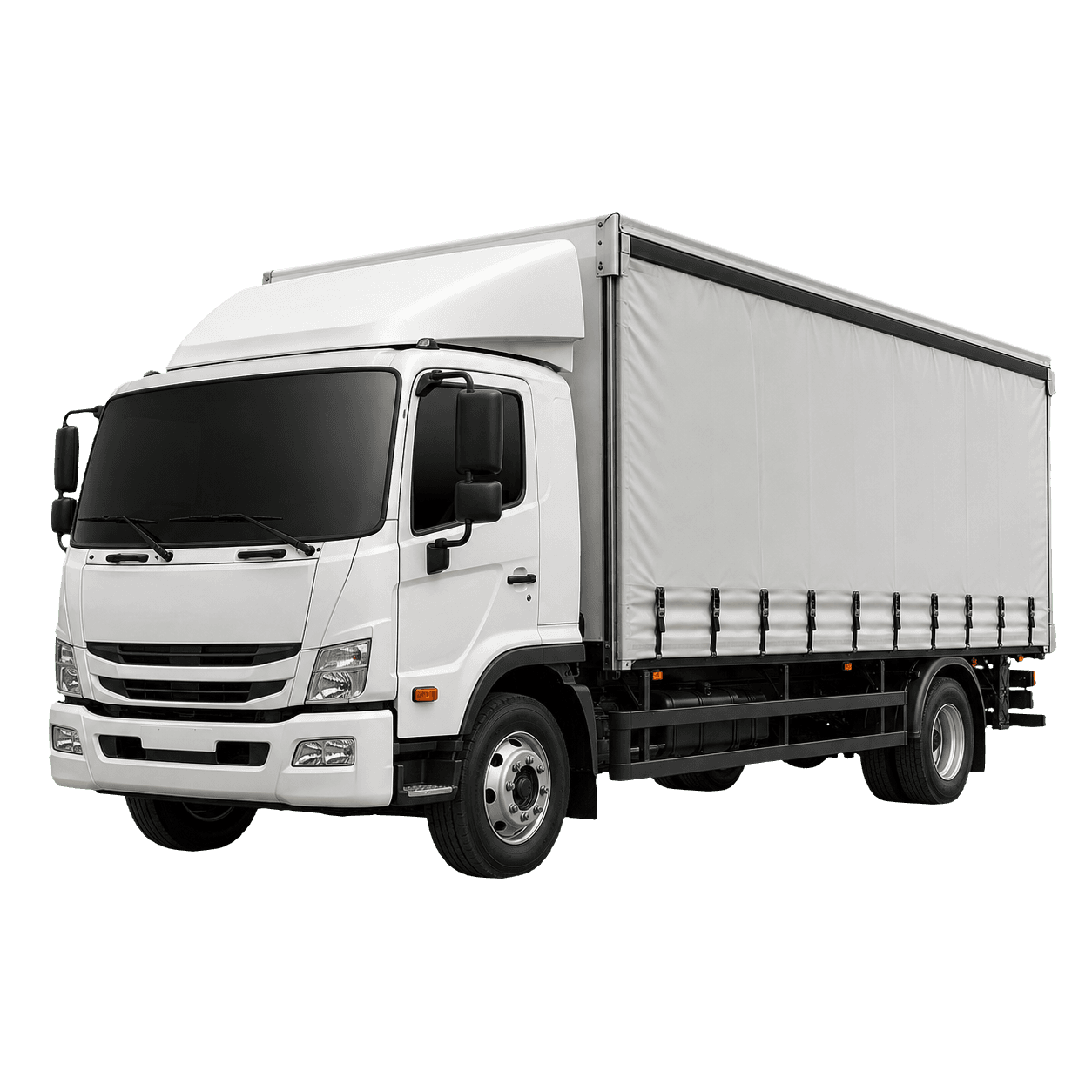 7.5 tonne curtain side truck